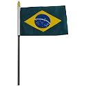 Brazil Flag 4 x 6 inch