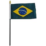 Brazil Flag 4 x 6 inch