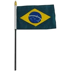 Brazil Flag 4 x 6 inch
