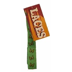 Bulk Savings 391963 Butterflies Shoelaces- Case of 48 by Bulk Savings