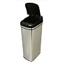 Touch-Free Stainless Steel 13-Gallon Trash Can