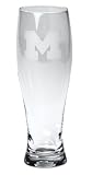 Arthur Court University of Michigan Collegiate Pilsner Glass, Set of 4