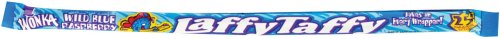 Wonka Laffy Taffy Wild Blue Raspberry Rope, 0.81-Ounce Units (Pack of 4) by Wonka