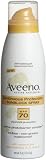 Aveeno Continuous Protection Sunblock Spray, SPF 70, 5-Ounce Cans (Pack of 3)
