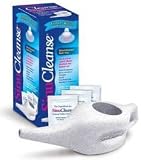 SinuCleanse Neti Pot Allergy and Sinus Relief System with 20 Saline Packs