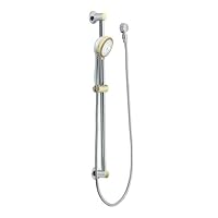 Moen 3867CP Chrome/Polished Brass Hand Held Shower