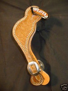 WEAVER SPUR STRAP DURANGO WESTERN HORSE SHOW THIN
