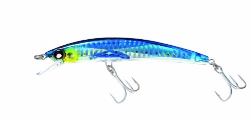 Yo-Zuri Crystal 3D Minnow Magnum Floating Lure, Holographic Sardine, 6 1/2-Inch