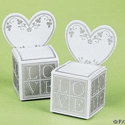 36 Wedding Favor Box Place Card Holders