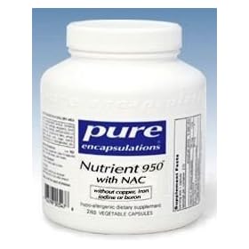 Pure Encapsulations Nutrient 950 with NAC - 240 capsules