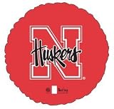 Nebraska Huskers 18 Inch Red Foil Balloon