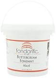 Fondarific Buttercream Black Fondant, 5-Pounds