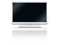 Toshiba 19DL834G 47 cm (19 Zoll) LED-Backlight-Fernseher, Energieeffizienzklasse A (HD-Ready, 100 HZ AMR, DVB-T/-C, CI+) weiß
