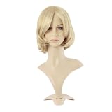 6sense Synthetic Stylish Short Straight Style Khaki Wig