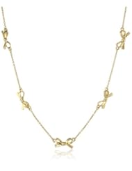 kate spade new york "Skinny Minni" Colored Scatter Necklace, 28"