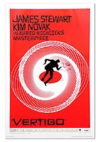 Alfred Hitchcock's Vertigo Movie Poster