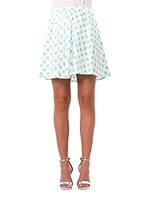 Blugirl Folies Falda (Turquesa / Blanco)