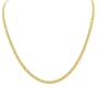 Men's 14k Yellow Gold 4mm Cuban Chain Necklace, 20"