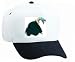 White Cap with vulture, prey, of, bird, carrion, feathers, black