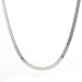 Sterling Silver Triangle Snake Chain 16
