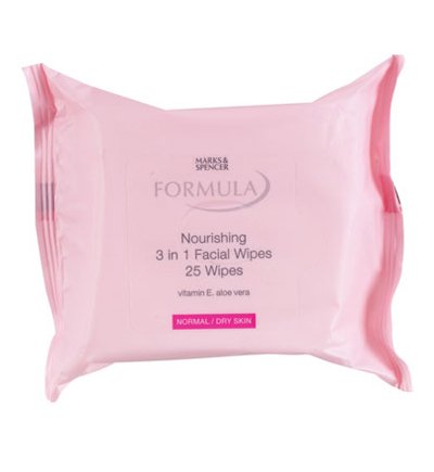 Formula Nourishing 3 in 1 Facial Wipes (25)
