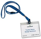 Durable Necklace Textile with Safety Closure for Name Badges 440mm Blue Ref 811907 [Pack 10]