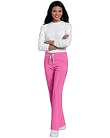 Urbane Women's Drawstring Elastic Cargo Scrub Pant
