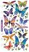 Sticko Stickers Pkg-Foil Bfly