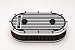 Elite Series Aluminum Air Cleaner Oval For Dual-Quads 13.5x7 in. w/Edelbrock Name Not For Sale Or Use On Pollution Controlled Motor Vehicles EnduraShine&trade;