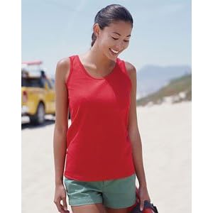 Buy Gildan 6.1 oz Ultra Cotton Ladies' Tank Top G220L by Gildan