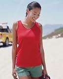 6.1 oz Ultra Cotto Ladies Tank Top by Gildan (Style# 2200L)