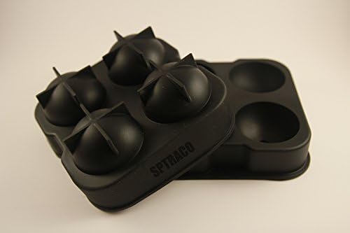 ★SPTRACO★ Silicone Round Ice Ball Mold Trays