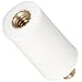 Nylon 6/6 Standoff Brass Insert, Stud 7/8" Length x #10-24 x 9/32" Stud