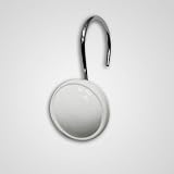 Chrome And White Decorative By Carnation