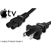 Apple TV (1st & 2nd Generation) AC Power Adapter Cord [Bulk Packed]