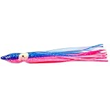 Boone Big Game Trolling Skirt (Pack of 10), Blue Pink White, 4 1/4-Inch