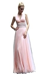 Chiffon/Taffeta/Tulle Crystals Beaded Crystal Lace Applique Evening Dress/Wedding Party Dress 