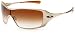 Oakley Women's Dart Iridium Sunglasses,Polished Gold Frame/Brown Lens,one size