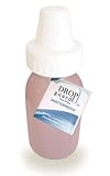 Drop-Guard Silicone Non-Removable Shatterproof Sleeve with Evenflo Bottle, Pink, 4 Ounce