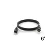 Toslink 5.0mm Optical Audio Cable: 6 ft - by Abacus24-7