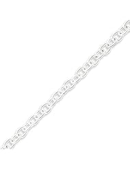 Sterling Silver 6.25mm Fancy Rolo Chain - 18 Inch