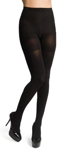Women's Hi Support Sheer Control Top Pantyhose (BLACK)