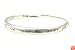 Bracelet - B163 - Bangle Style Engraved with the Serenity Prayer ~ God Grant Me, Serenity to Accept the Things I Cannot Change; Courage to Change the Things I Can; and Wisdom to Know the Difference ~ Silver Tone Metal