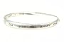 Bracelet - B163 - Bangle Style Engraved with Serenity Prayer ~ Silver Tone Metal (68mm)