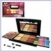 NEW PROFESSIONAL EYESHADOW COMPACT MAKEUP KIT 60PC COSMETIC TRAVEL KIT WITH BLUSH,LIPGLOSS,EYESHADOWS AND MORE