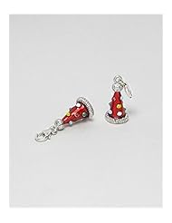 Christmas ornament Colored Enamel Charm In 92.5 Sterling Silver