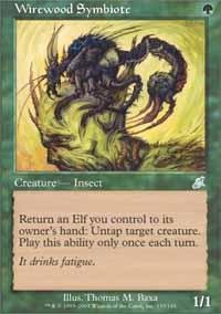 Magic: the Gathering - Wirewood Symbiote - Scourge