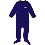 Reebok Baltimore Ravens Infant Long Sleeve Blanket Sleeper Infant 24 Months