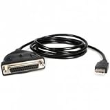 Startech Usb To Parallel Adaptor Cable Db25