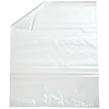 Bel-Art 131610005 Polypropylene Clear Biohazard Waste Disposal Bag without Warning Label, 10-12 Gallon Capacity, 24" Width x 30" Height x 1.5 mil Thick (Box of 100)